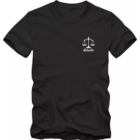 Blusa Camiseta Faculdade Direito Camisa Profissão Advocacia Direito Advogado 100% Algodão - Envio Rapido