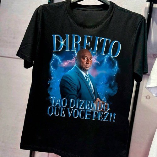 Camiseta Camisa Direito Curso Advogado 100% Algodão Faculdade Universidade Profissão