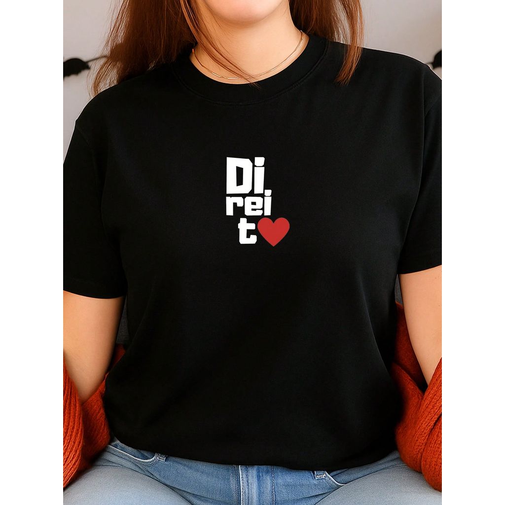 Camiseta Feminina Babylook Estampada Direito Advogada Faculdade Profissão Faculdades 100% Algodão