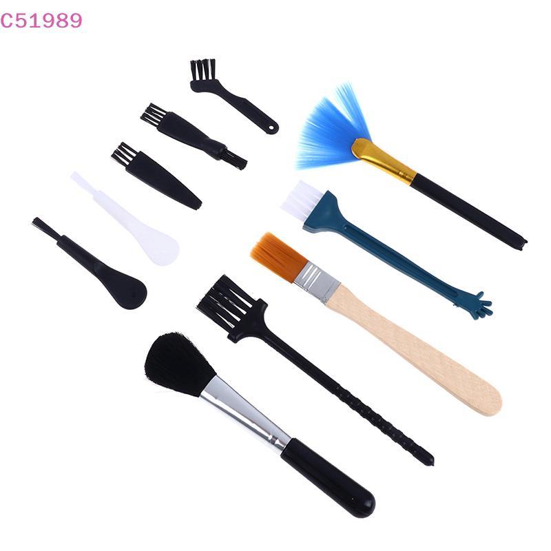 [kaan] 1 Conjunto De Ferramentas De Limpeza De Teclado De Laptop PC Kit De Escova 10 Peças Pequenas Escovas De Poeira De