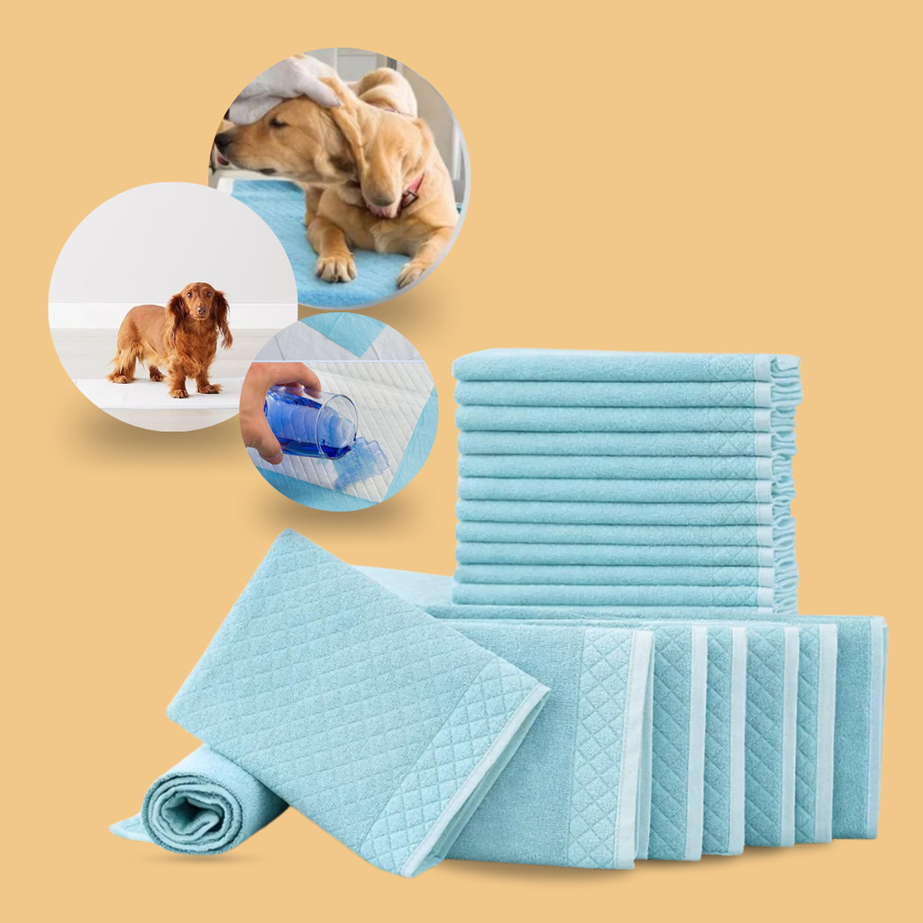 Tapete Higiênico Descartável para Cães 60x60 Para Cachorro Absorve Muito o Xixi