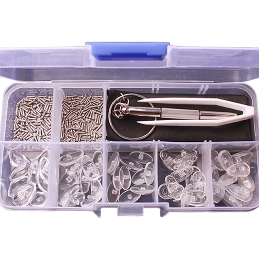 Kit De Reparo De Óculos Almofadas Para O Nariz Antiderrapantes Substituição De Silicone Macio **verificar descrição**