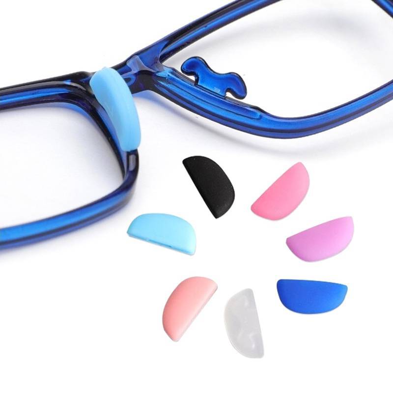 [kaan] 2 Peças Almofadas De Nariz Para Óculos Infantis Antiderrapantes De Silicone Cartão De Sol Suporte Acessórios BR