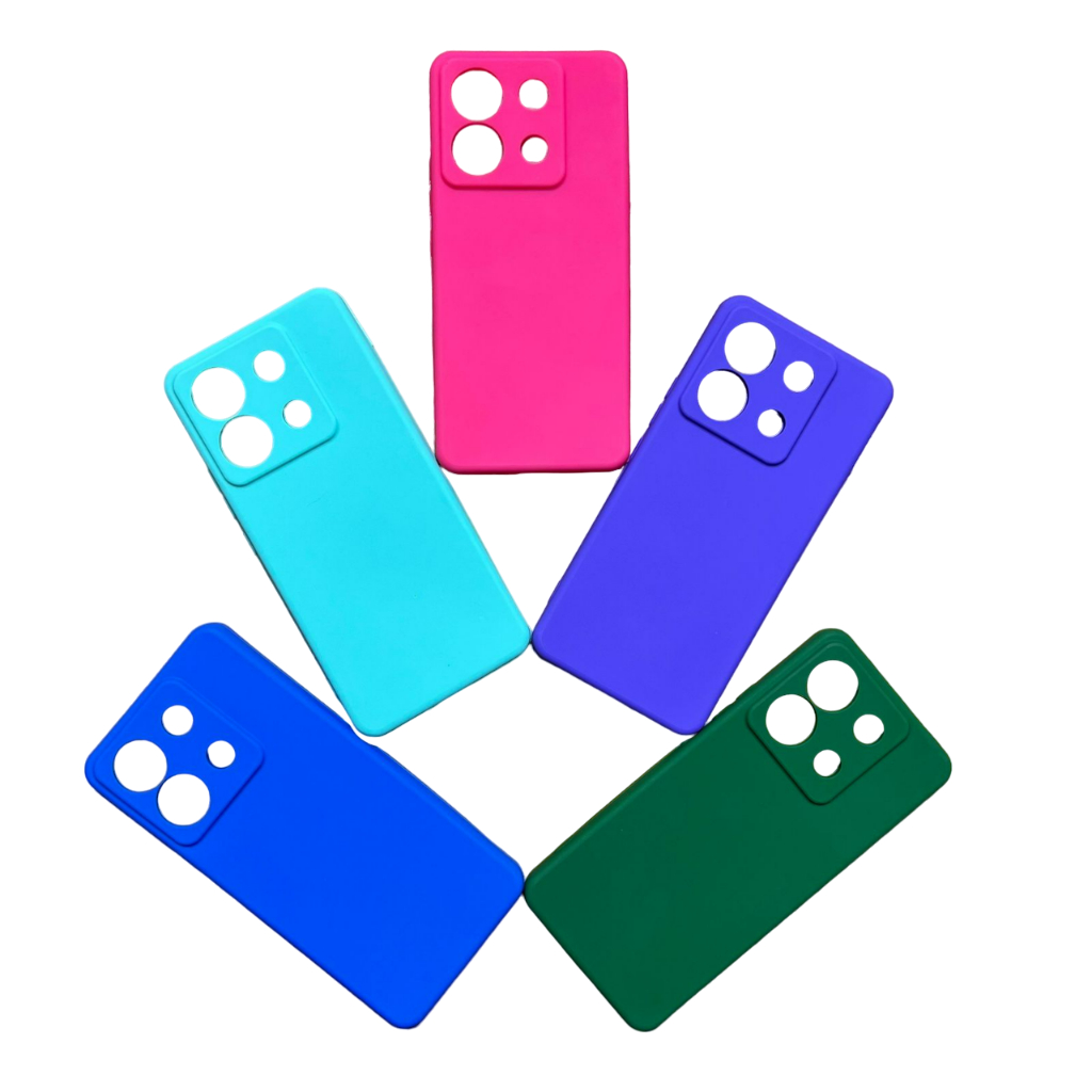 Capa Capinha Compatível Redmi Note 13 Pro Case Silicone Aveludada