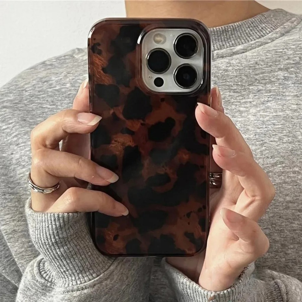 Capinha Capa Para Redmi Note 8 9s 10s 11s 12s 13 14 Pro Max 4G 5G Estampa De Leopardo Silicone Anti-Impacto