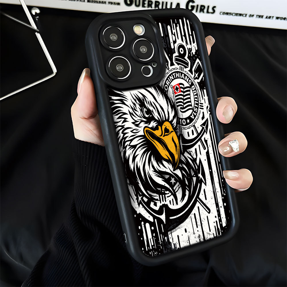 Gaviões da Fiel CORINTHIANS Capa Capinha Para Redmi 8 9A 10C A2 A3 A5 Note 8 9 9s 10s Pro Silicone Anti-Impacto