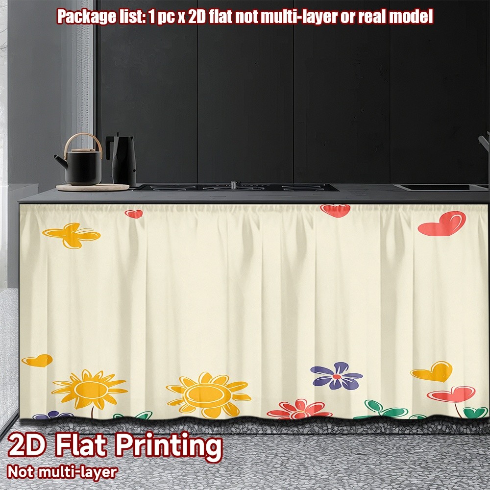 2D Plano 1 Peça Estilo Country Cute Flowers Sun Butterflys (2) Impressão Digital Prateleiras De Armazenamento Para Sala