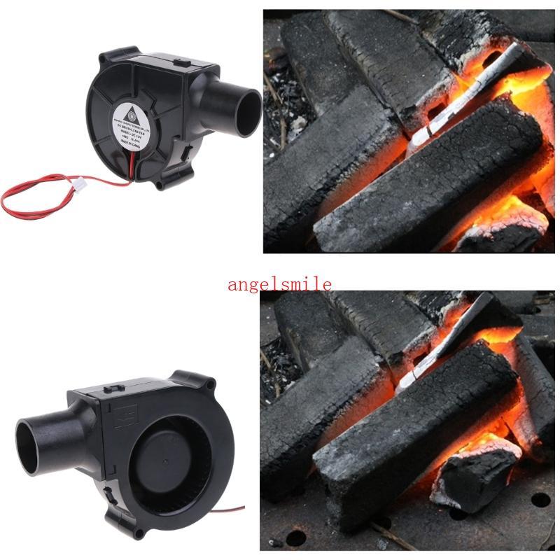 petrichor1 br Ventilador Para Churrasco Ar Portátil 12V 0 3A Brushless 2500R 27mm Duto 2 Pinos