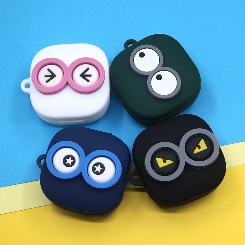 Adequado para QCY T13 Capa protetora de fone de ouvido Bluetooth MeloBuds ANC Cool Unique Creative Cute Big Cute Eye 13X
