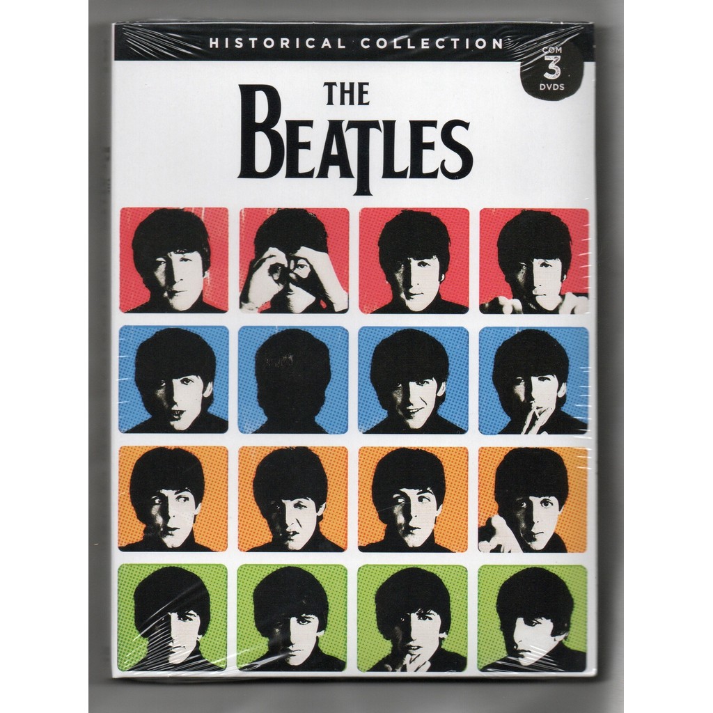 The Beatles Box 3 DVDs Historical Collection