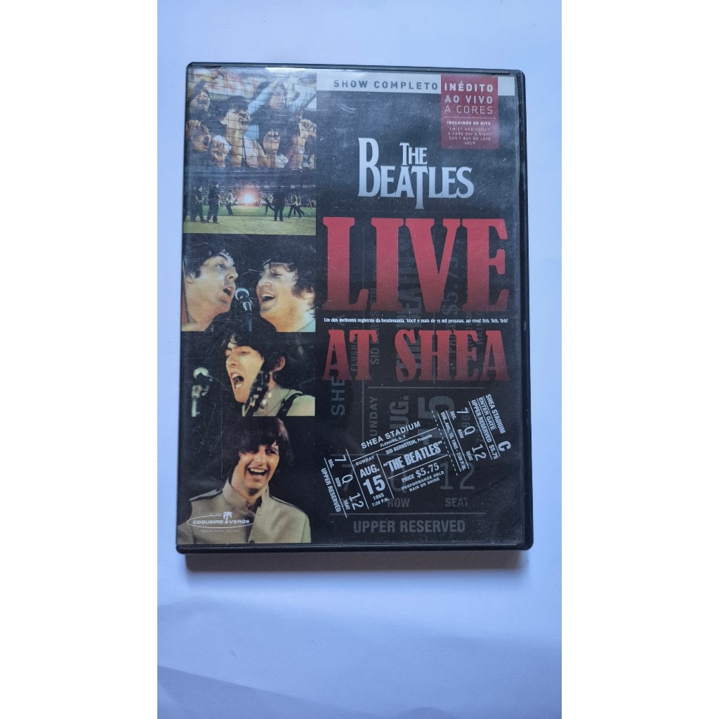 The Beatles - Live at the Shea - DVD original *