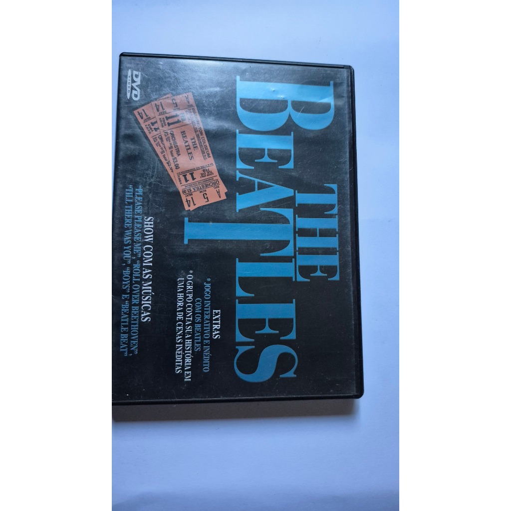 The Beatles - Ticket for shows - DVD original *