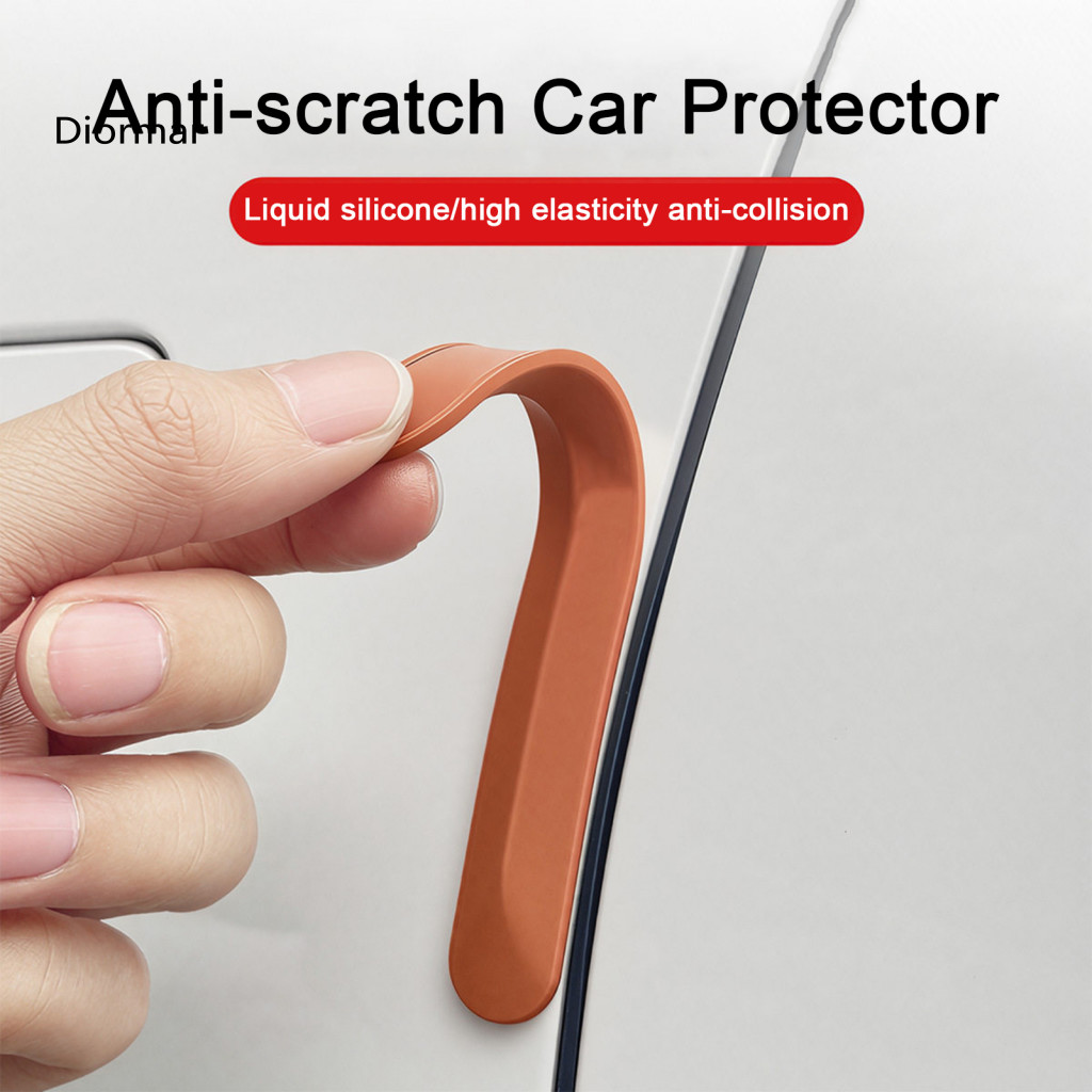 Curved Surface Car Protector Bump-proof Strip 3d Silicone Door Edge Guard with Strong Adhesive Tape – Anti-collision S