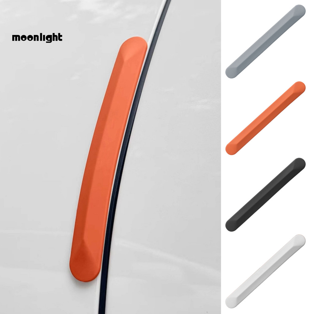 3d Silicone Car Door Edge Guard with Strong Adhesive Tape – Anti-collision Scratch Proof Bumper Strip Protector for Mi