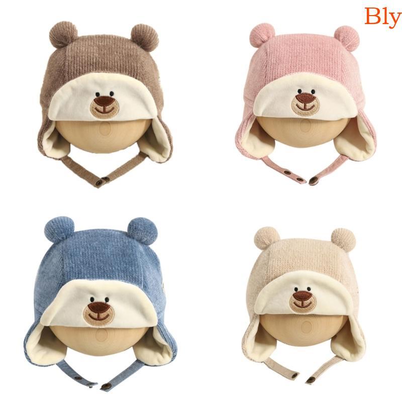 Bly Ear Flaps Chapéu Gorro Orelha Bebê Infantil Inverno Para Esportes Ar