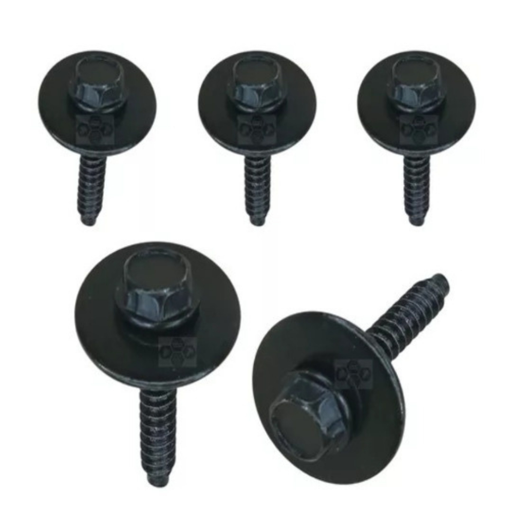 Kit 5 Parafuso Parachoque Gm Cobalt Cruze Malibu