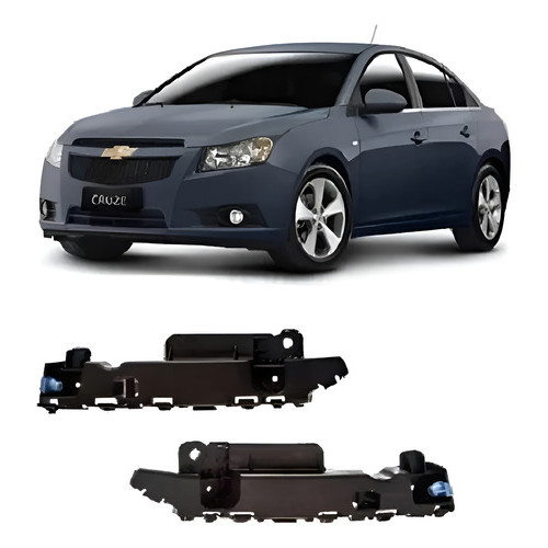 Par Suporte Guia Parachoque Cruze 2012 2013 2014 2015 2016