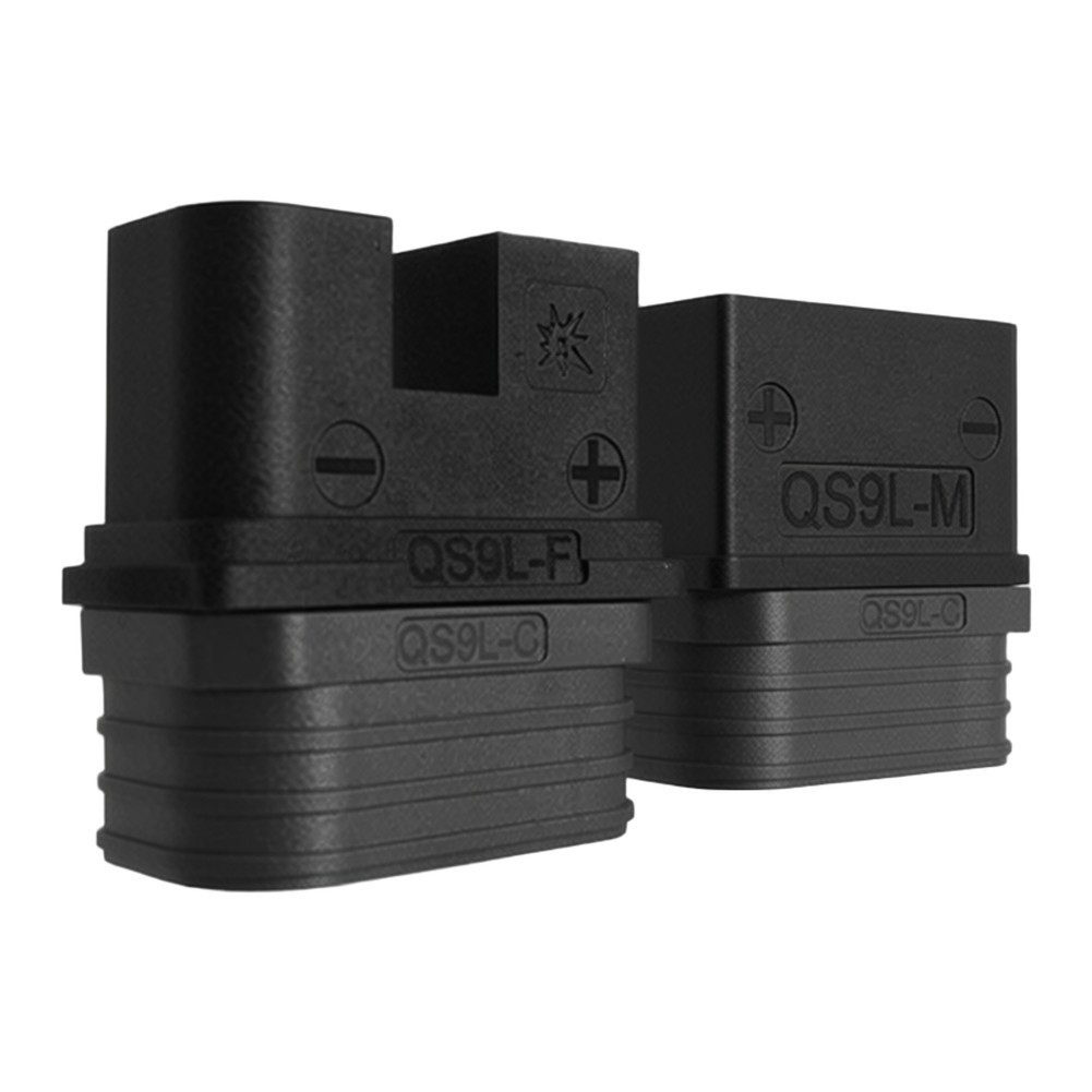 { PUO } 1 Par De Conector Anti-Fritadeira QS9L , Chapeamento De Ouro De Cobre Para UAV