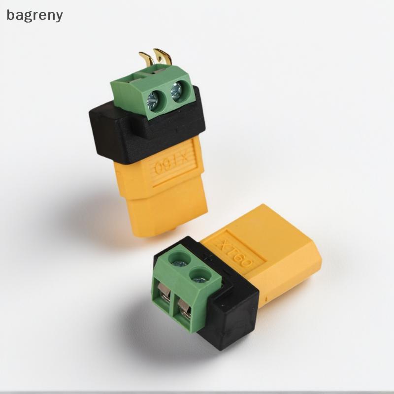 Adaptador De Terminal XT60 Macho Fêmea Para 2 Pinos Conector De Carregamento Sem Solda Carregador De Equilíbrio UAV Disp