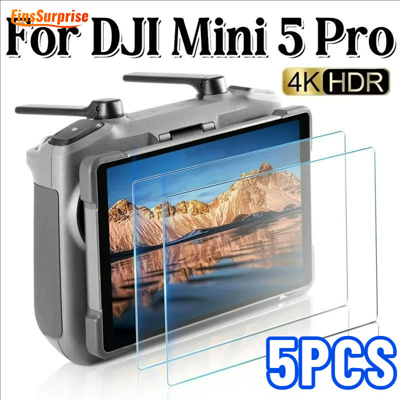1/3/5 Pçs Filmes De Proteção Sem Bolhas Para DJI Mini 5 Pro-Tela UAV Transparente Vidro Temperado Acessórios De Membrana