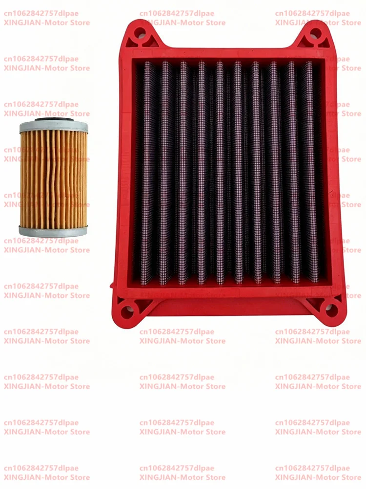 Motorcycle High Flow Air Filter Oil Filter For BAJAJ Pulsar F250 N160 N250 DUAL SINGLE ABS P150 TWIN SINGLE DISC intake Cleaner