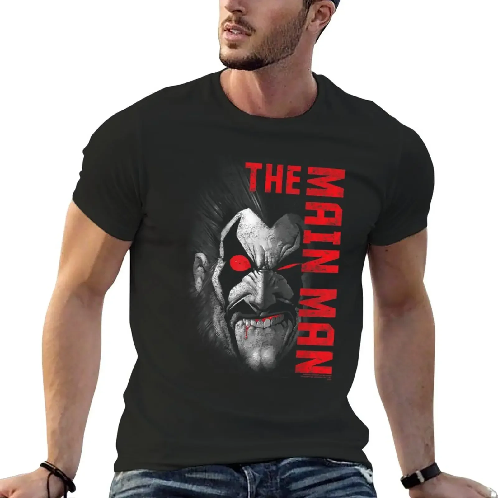 New Lobo Main T-Shirt quick-drying t-shirt custom t shirts cute tops oversized t shirt men