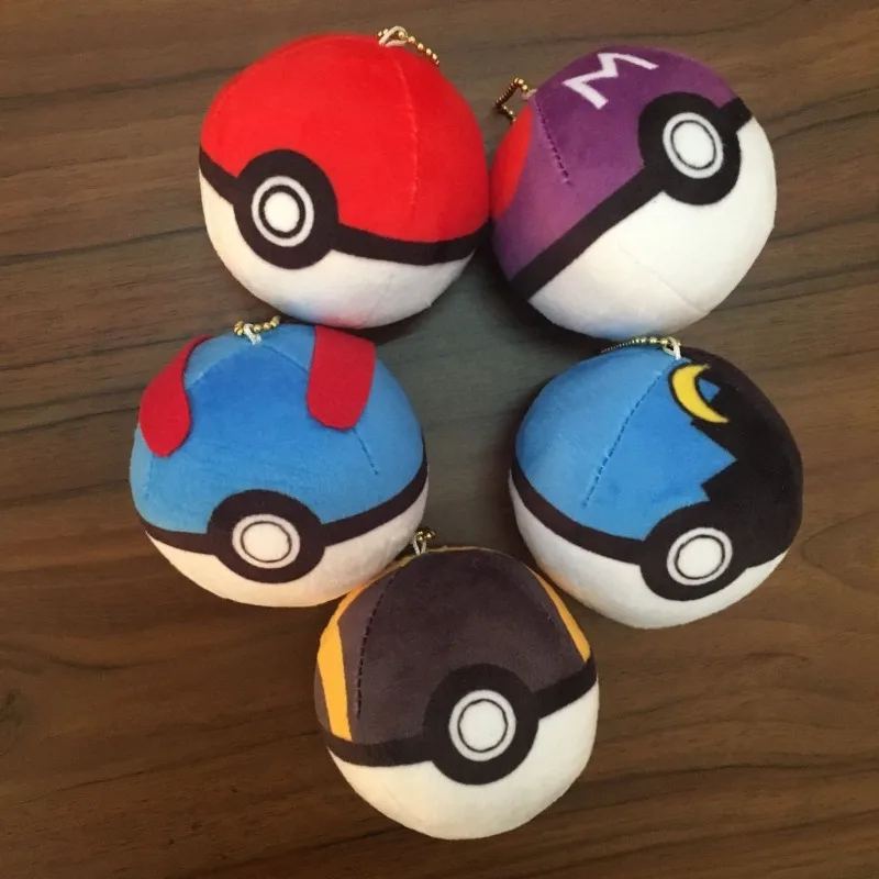 Master Ball Super Ball Magic Elf Ball Pokémon Anime Cartoon Backpack Pendant Decorative Toy Birthday Gift