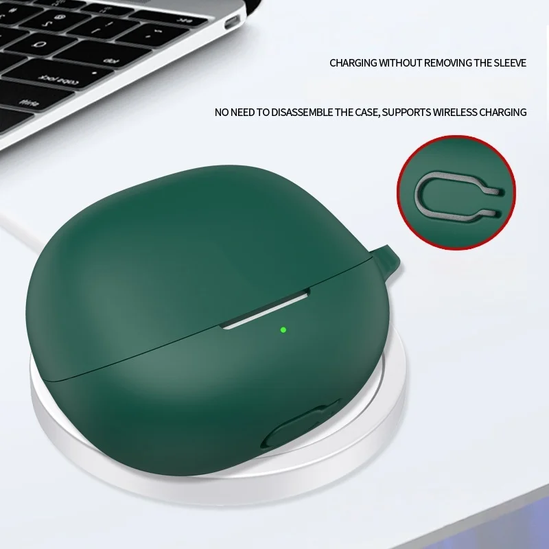 Soft Silicone Protector Case Housing For QCY MeloBuds N20 Earbud Shockproof Cover Scratch Resistant Sleeve