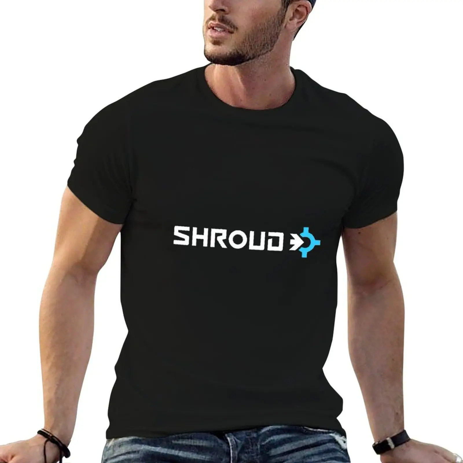 Shroud Gaming T-Shirt Casual All Match Short Sleeve T-Shirt