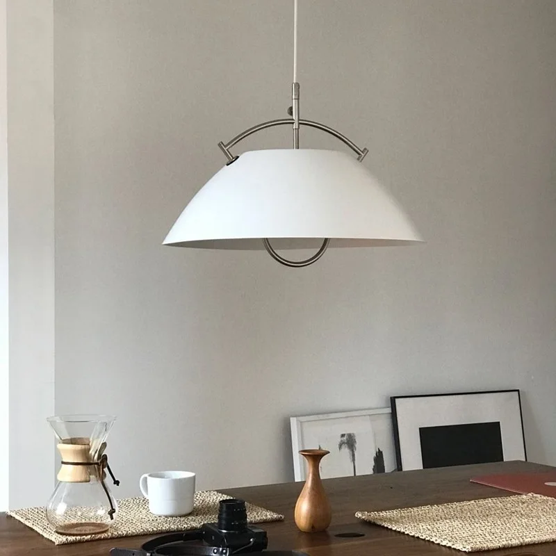 Nordic Minimalist Pendant Light for Dining Room Study, Industrial Style Hanging Lamp for Kitchen Island Bar, Warm Home Decor