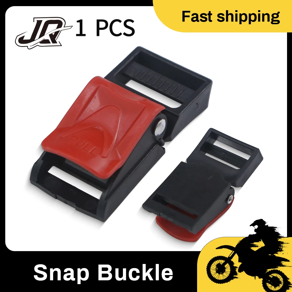 Motorcycle Helmet Buckle Three Segments Clasp Outdoor Bicycle Helmet Chin Strap Fastener Riding Accessories