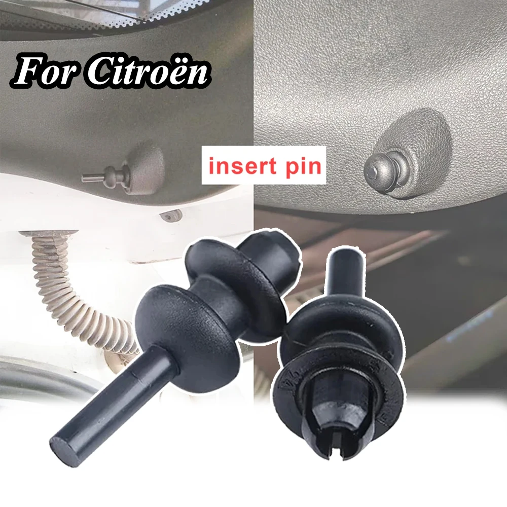 For Citroën Saxo 1996-2004 Xsara Picasso 2007 Rear Boot Trunk Parcel Shelf Cord Strap String Clip Mounting Hook Bracket 699218