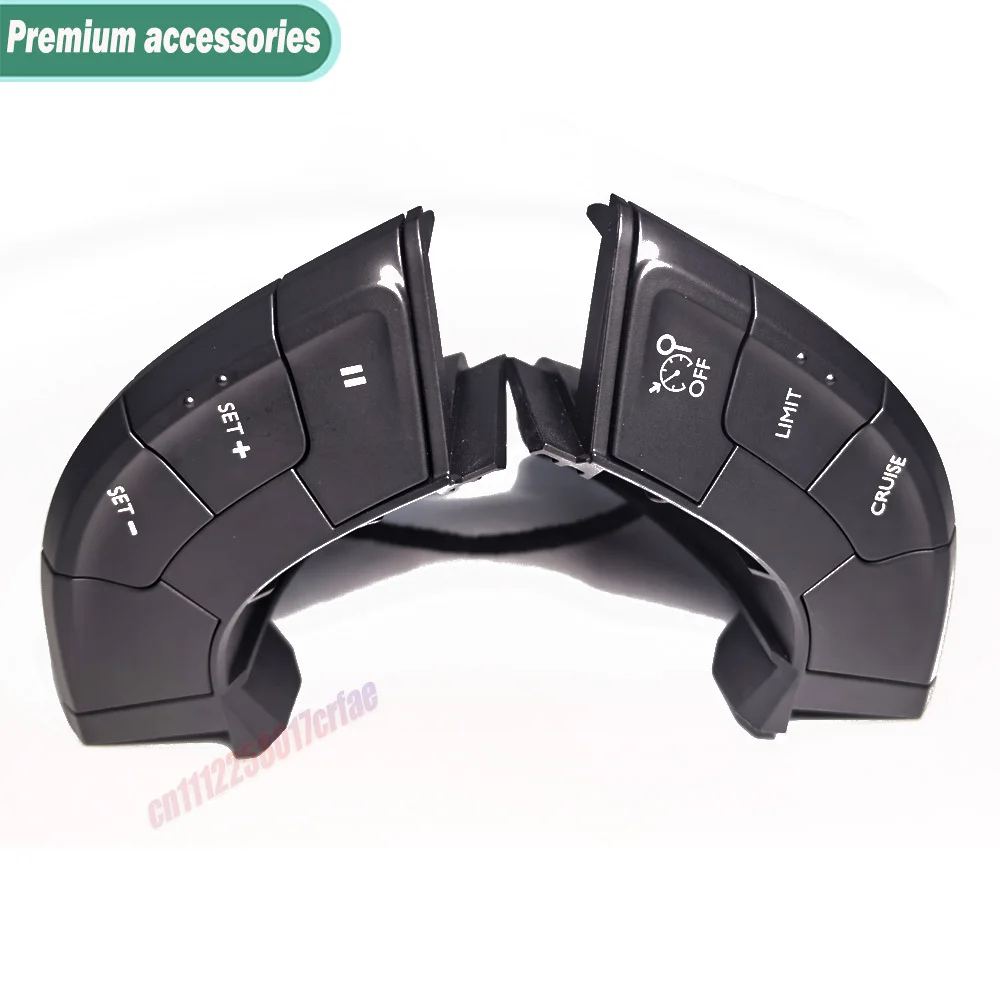 For Citroen C4 C5 For Peugeot 508 408 2018 2019 2020 2021 Car Steering Wheel Cruise Control Switch