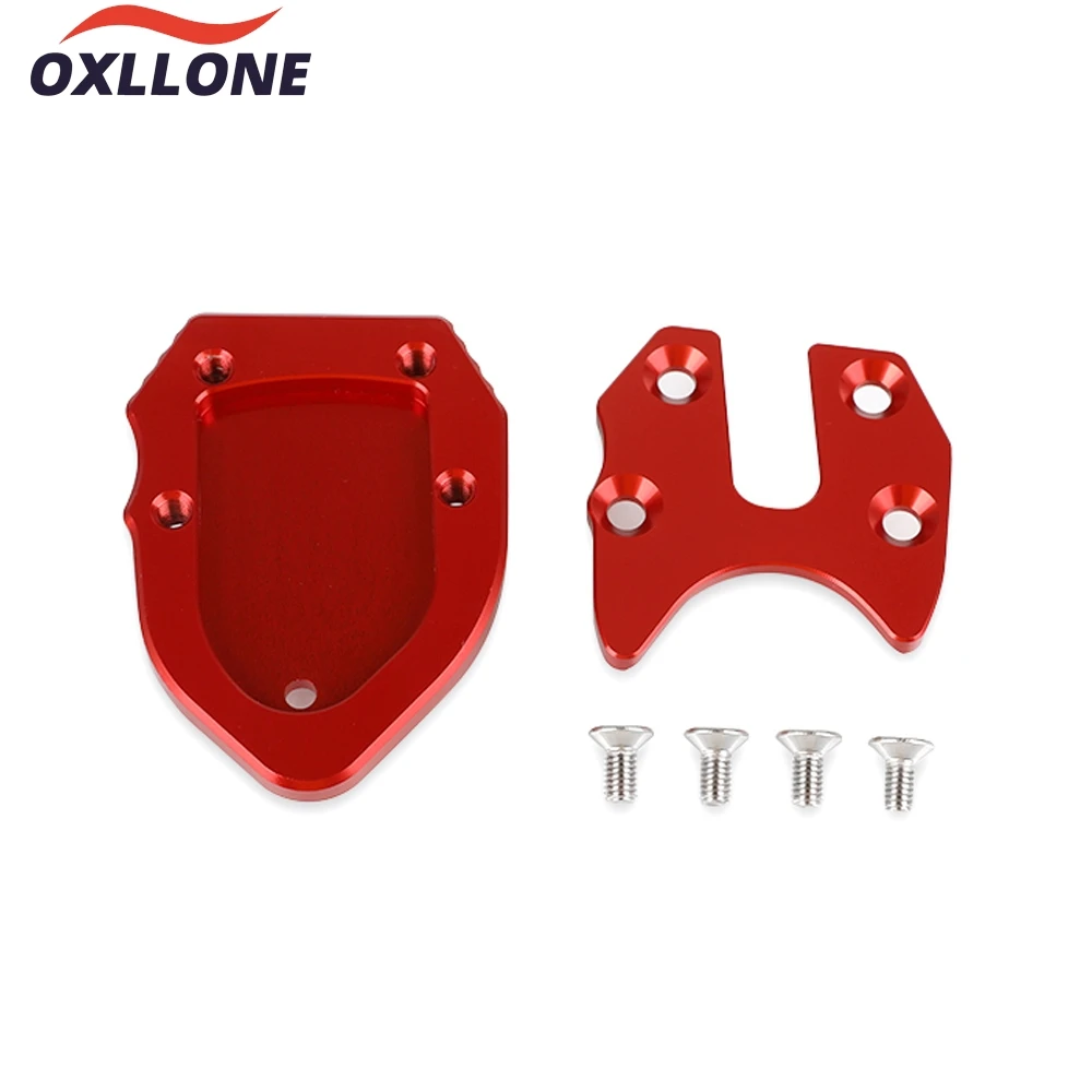 Kickstand For SYM MAXSYM TL 500 TL 508 2019 2020 2021 2022-2023 Motorcycle Accessories Side Stand Enlarger Enlarge Plate Pad