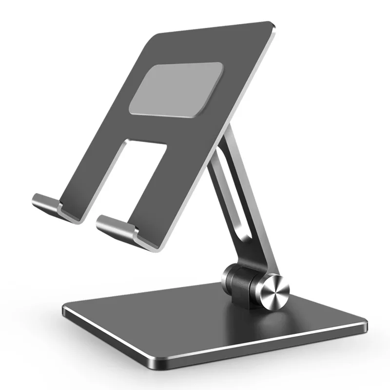 Aluminum alloy folding tablet bracket desktop mobile phone lazy support stand Portable and stable universal support support