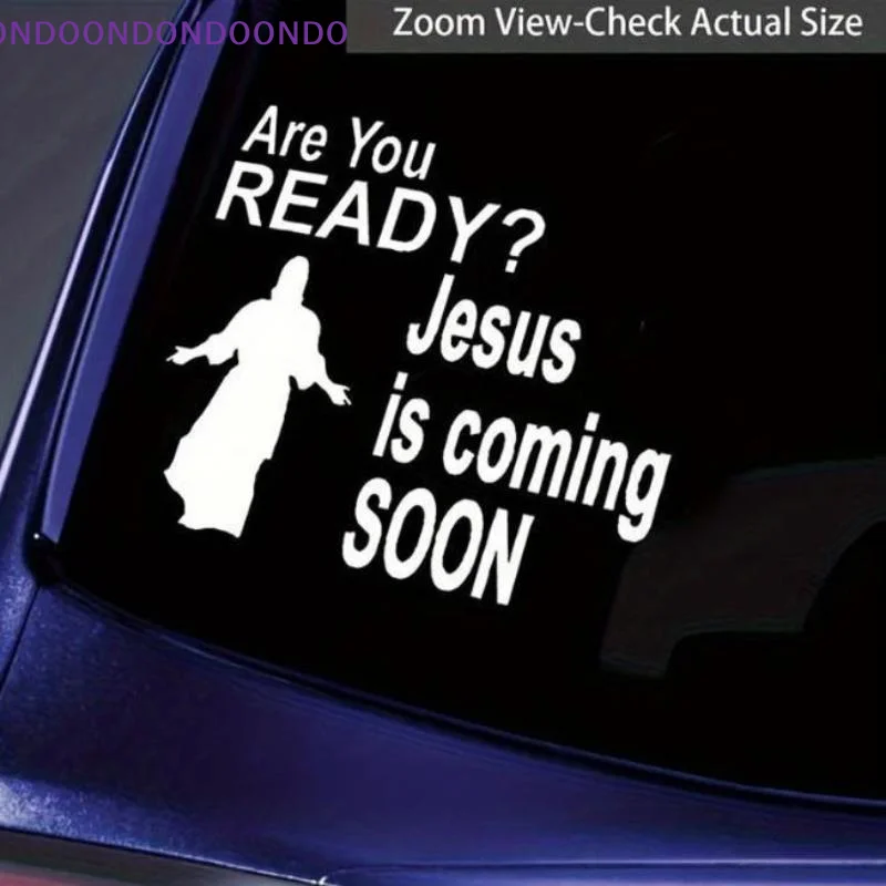 Car Window Decal Themed Waterproof UV Resistant Self-Adhesive No Residue Sticker for Outdoor Auto Exterior Decor