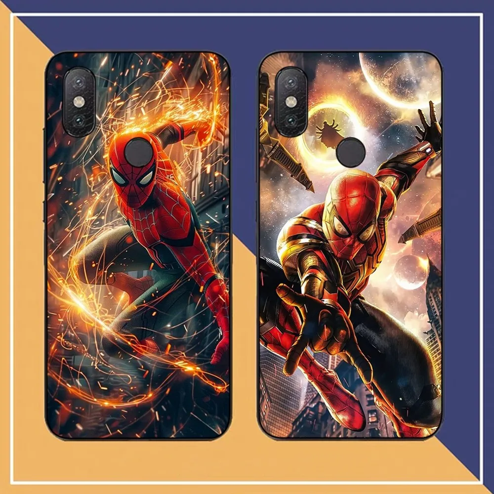 Superhero S-Spider Man Phone Case For Redmi Note 4 X 5 A 6 7 8 T 9 9S 10 11 11S 11Epro Poco M3 Pro