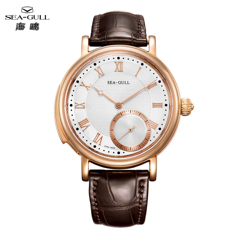 Seagull Tourbillon Luxury Minute Repeater Top Manual Mechanical Watch Limited Edition ST9100 Movement Wristwatch 46mm Clock