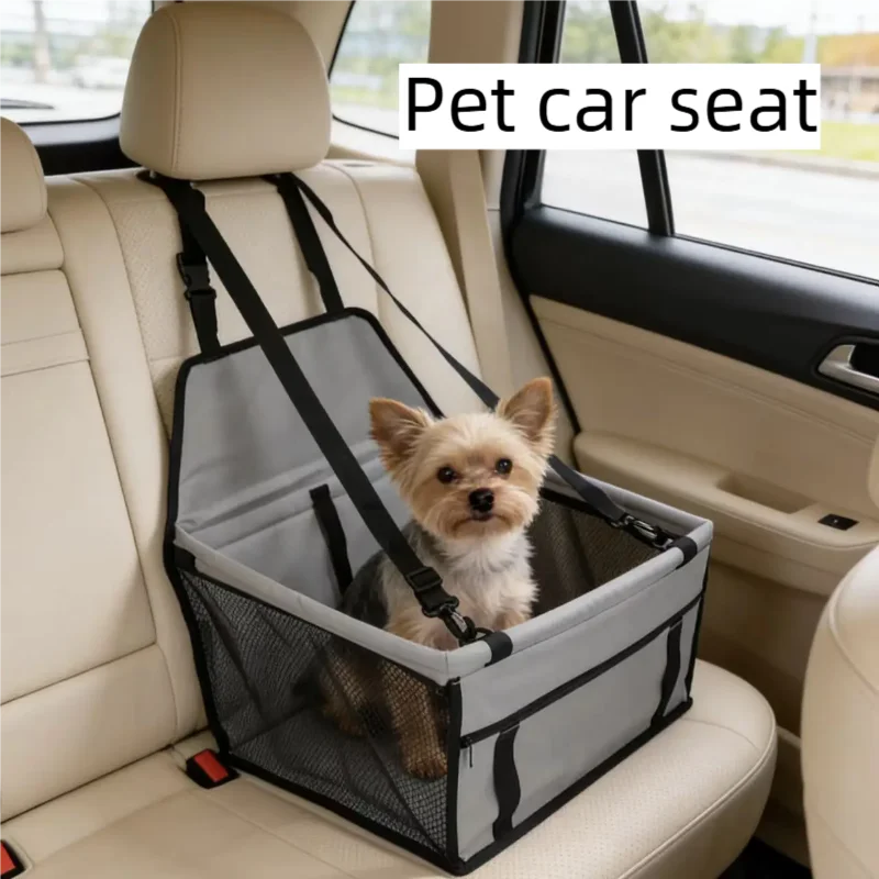 Travel Dog Car Seat Cover Waterproof Pet Dog Carriers Bag Cat Transport Hammock Dog Car Seat Basket for Small Medium Dogs