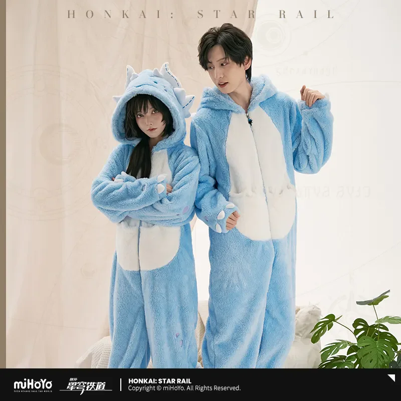 miHoYo Official Game Honkai Star Rail Earth Beast Theme Homewear Casual Clothing Pajamas Coat Pants Suit Cosplay Halloween Gifts