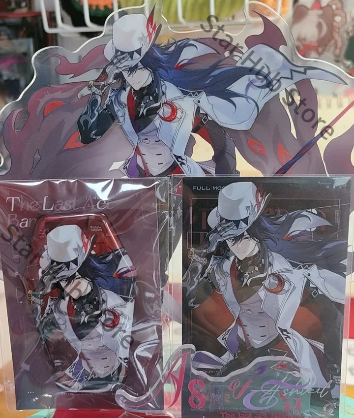 Honkai: Star Rail Ashveil Double Flash Badge Instant Camera Acrylic Standing Sign Cosplay Colleagues Exquisite Gifts Anime