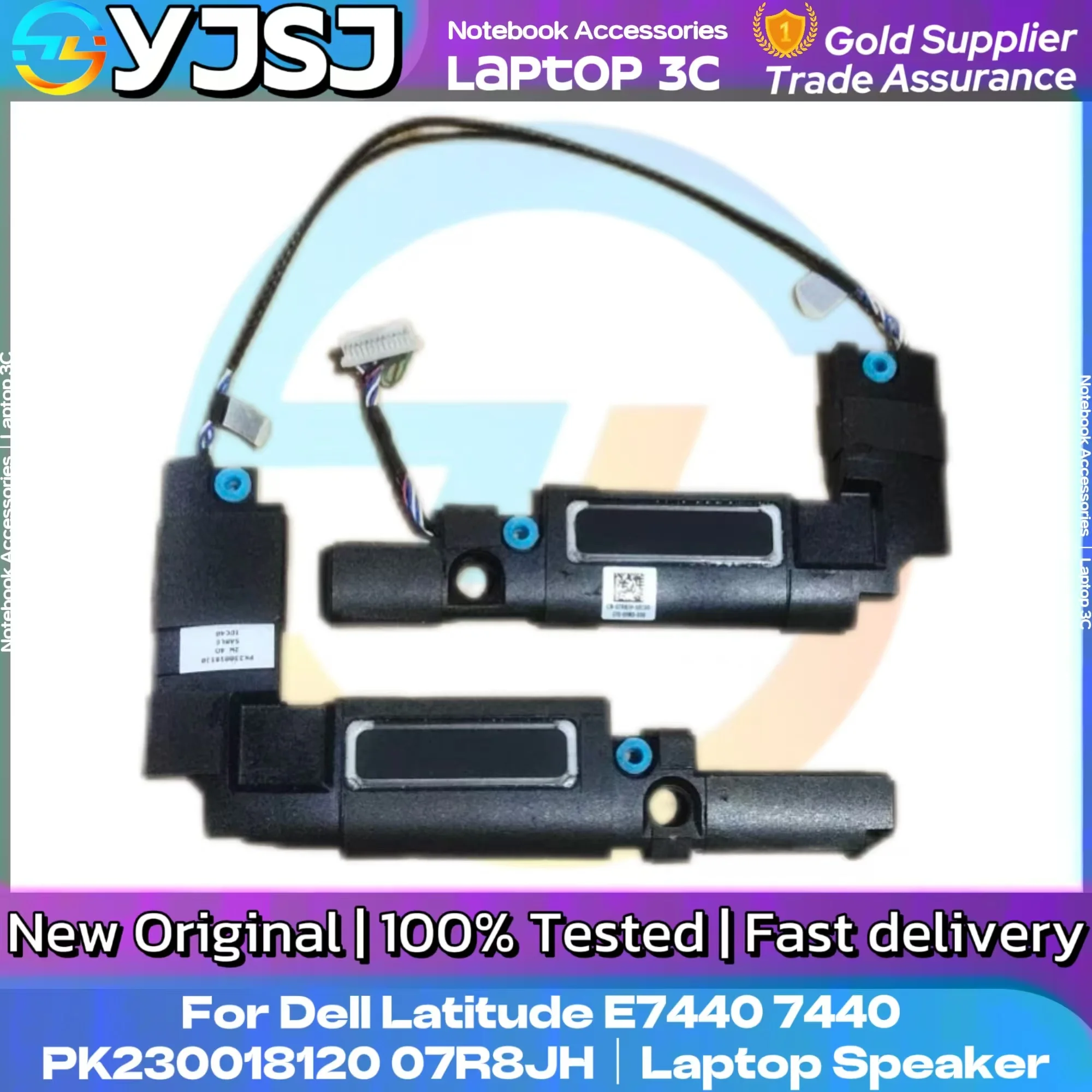 New Original Laptop Notebook Audio Speaker For Dell Latitude E7440 7440 built-in Speaker Horn Audio PK230018120 CN-07R8JH