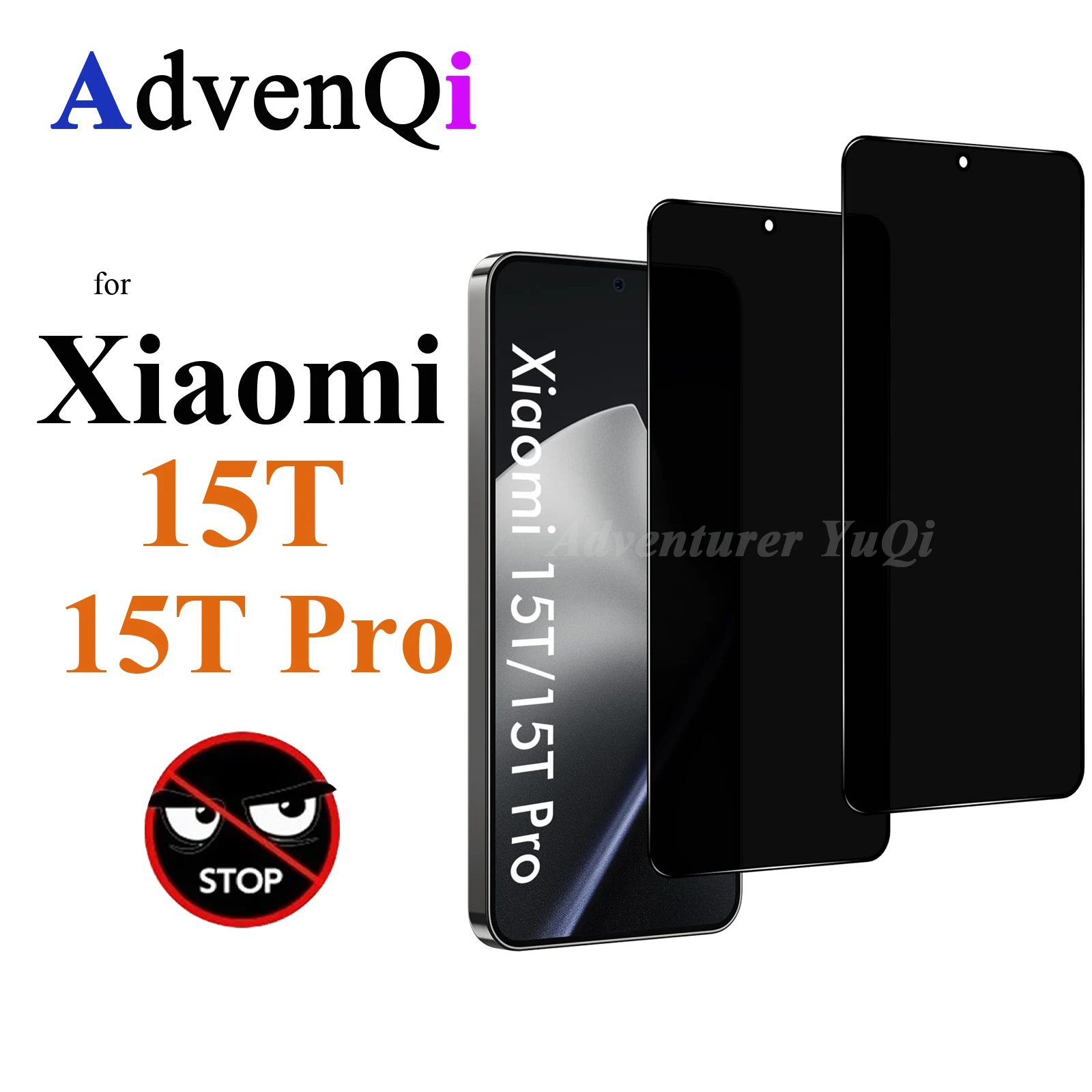 Anti Spy Screen Protector For Xiaomi 15T Pro Privacy Tempered Glass 9H Anti Peep Scratch High Aluminum