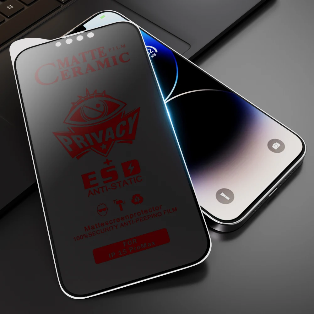 1-5PCS Anti-Peeping Screen Protector For Xiaomi 15T & 15T Pro & 17T Pro 5G Matte Full Coverage Screen Guard Shatterproof Films