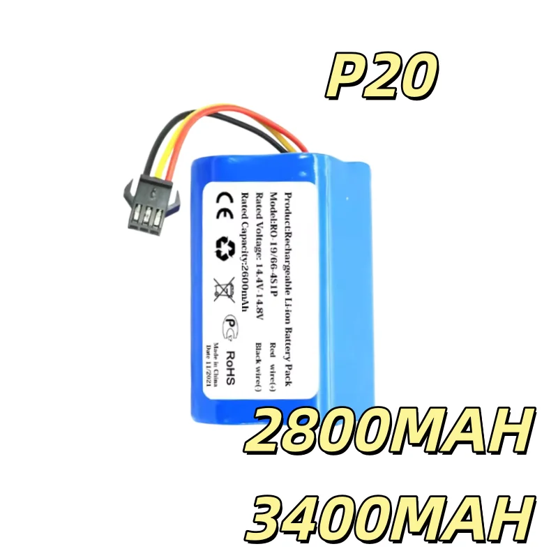 14.4V 2800MAH 3400mAh Battery for P20 Fast Delivery High Quality New 1 Piece