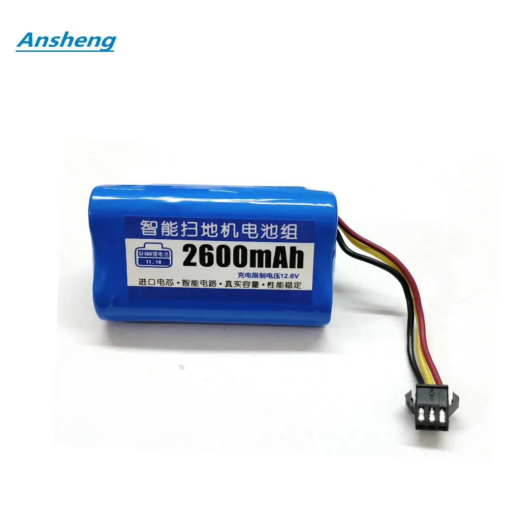 High Quality 12.6V 2600-3400mAh Battery For Ecovacs TCR360 D36A/B/C/E DA611 DB35 DA60