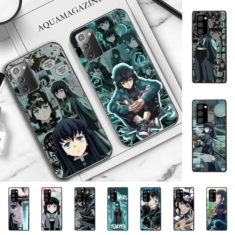 Anime Muichiro Tokito Phone Case For Samsung Note 8 9 10 20 Pro Plus Lite M 10 11 20 30 21 31 51 A 21 22 42 02 03
