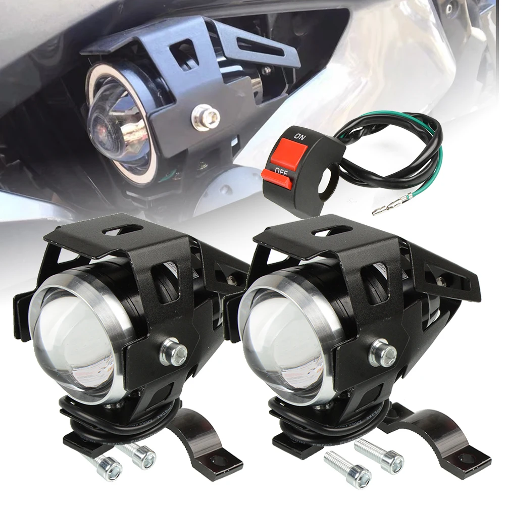 FOR HONDA 1200 CROSSTOURER 12-21 CB750HORNET XRE300 NT1100 2023-2024 Headlight Driving Spot Head Lamp Fog Light Spotlights Motor