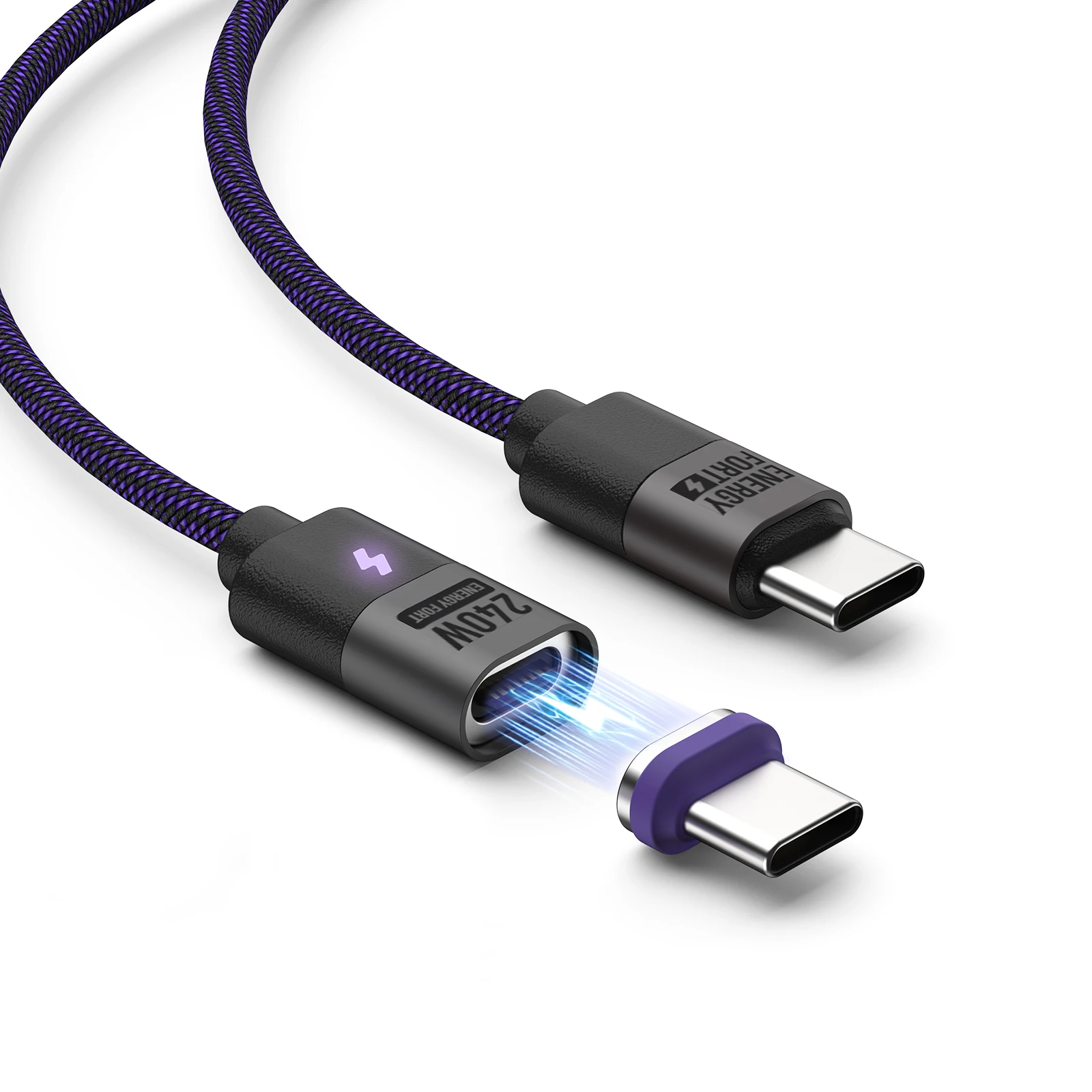 100W CTOC Magnetic Charging Cable For Huawei Mate 60 Pro Pura Nova Xiaomi 15 PD 3.1 5A Type C Supercharging Fast Charging Cord