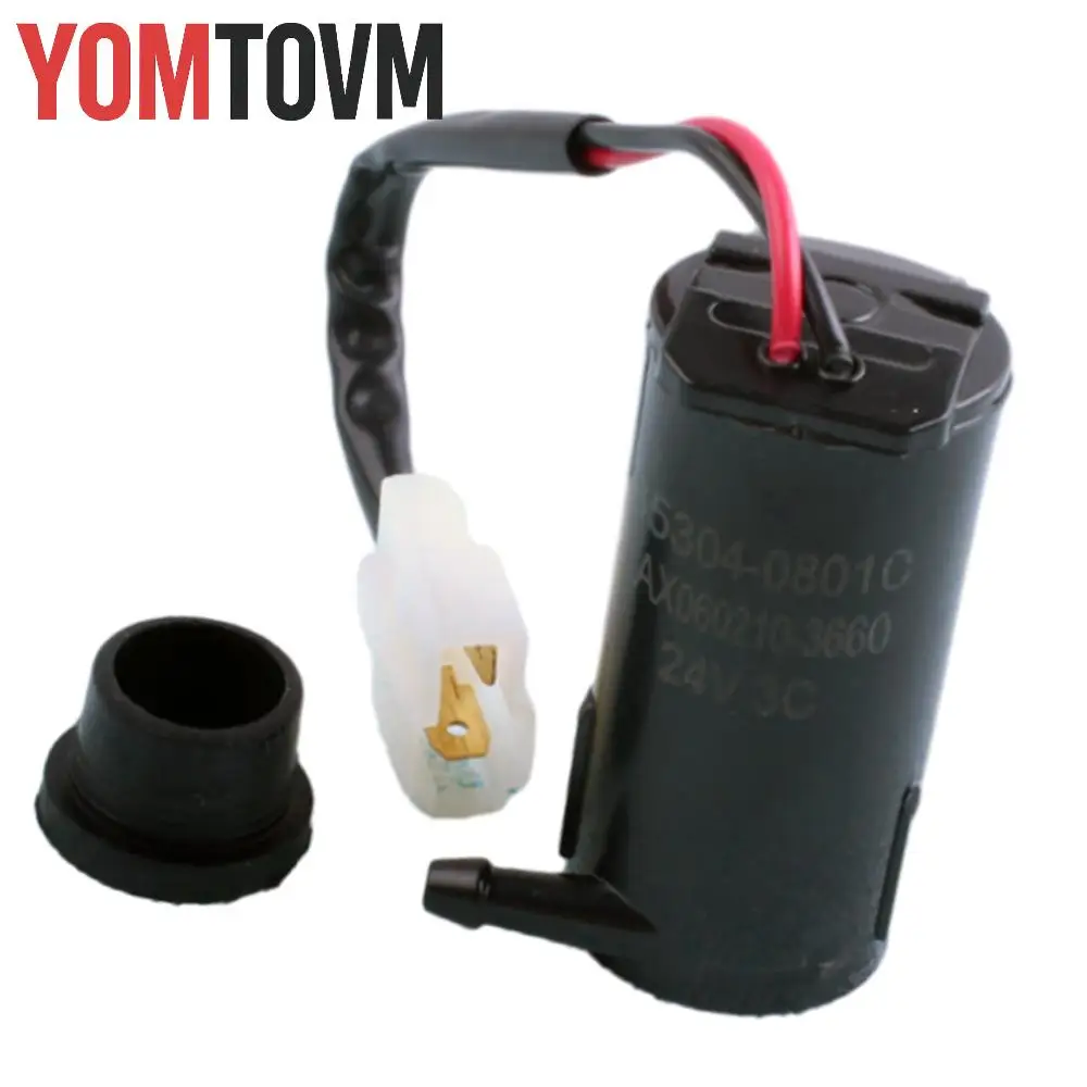 Universal Vehicle Windscreen Cleaning Tank Motor 24 V DC 2 pins  Windshield Washer Pump with Wire